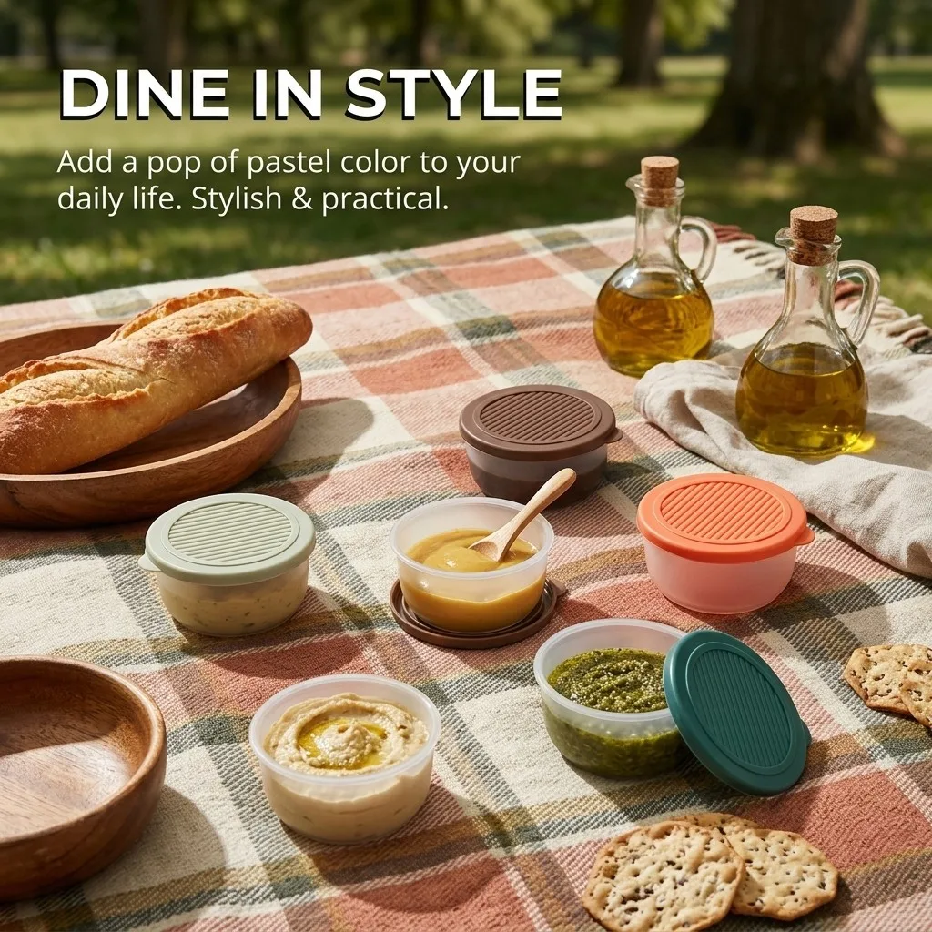 2/6 stuks kleine plastic sausb - Sauce Dipping Cup recensie en prijs