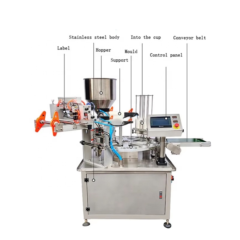 Automatische vul- en verzegelm - Sauce Dipping Cup recensie en prijs