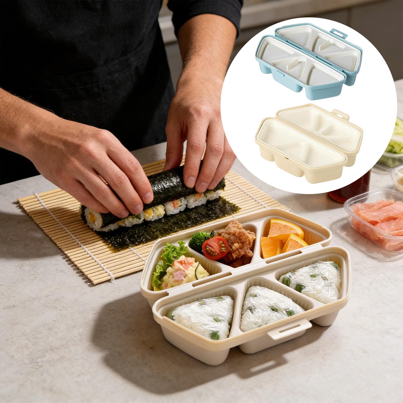 Sushi Mold Maker 6-holte Drieh - Meal Prep Template recensie en prijs