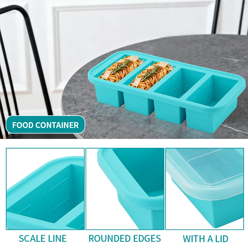2- of 3-delige siliconen vries - Meal Prep Or Prep Meal recensie en prijs